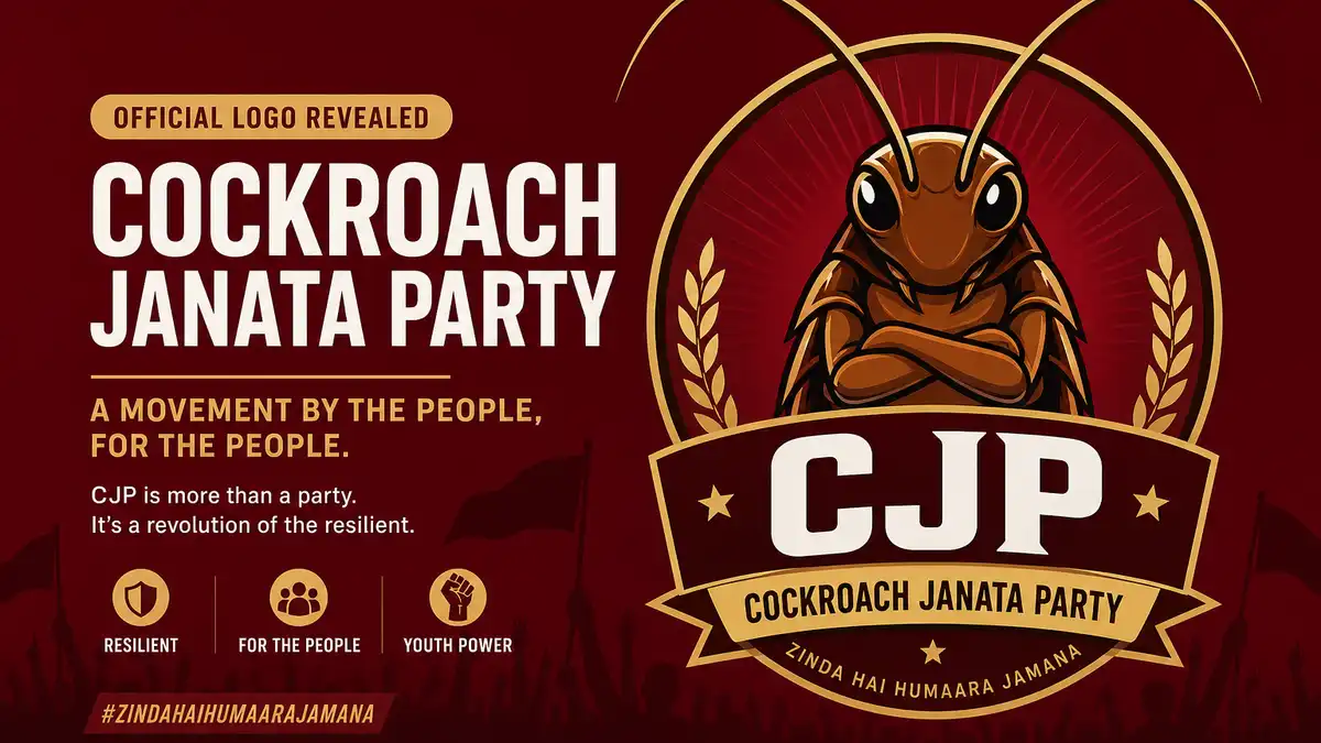 Cockroach Janata Party Official Logo: History, Design & Download (2026)