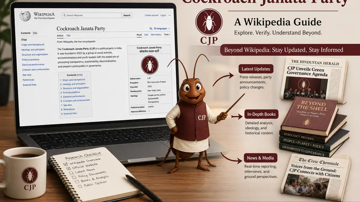 Cockroach Janata Party Wikipedia: Full Story Beyond the Wiki Page (2026)