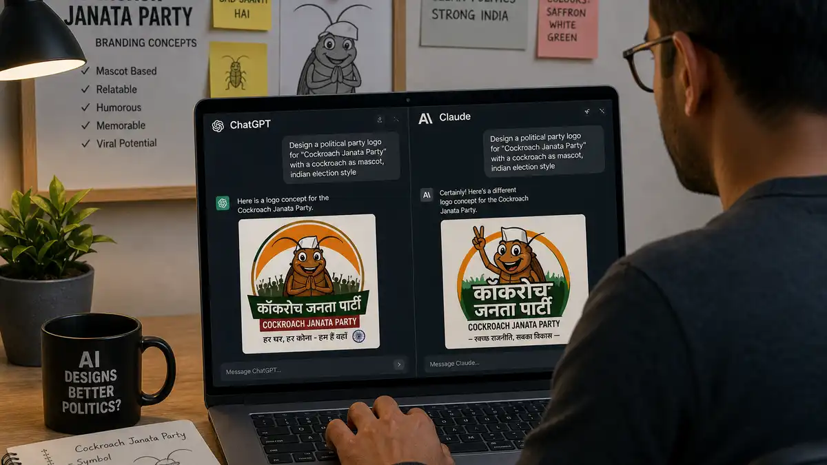 Cockroach Janta Party AI Content: How Dipke Used ChatGPT & Claude (2026)