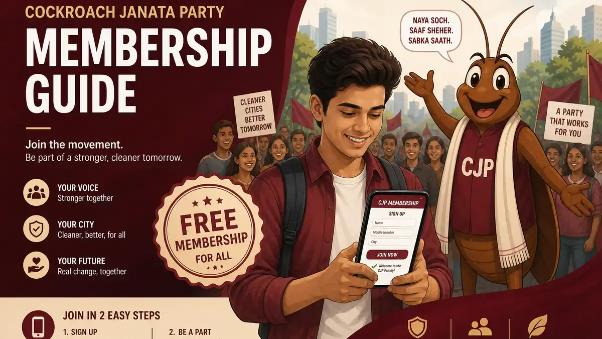 Cockroach Janta Party Google Form Membership: How Sign-Up Works (2026)