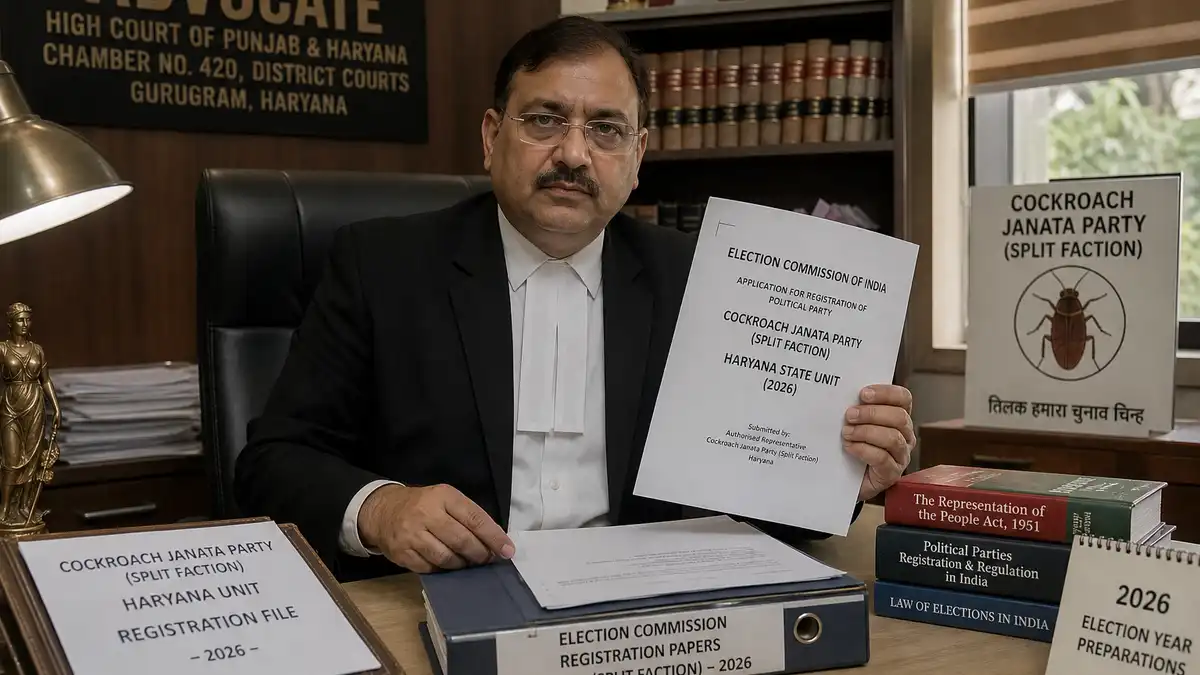 Haryana Lawyer’s EC Registration Bid: CJP Split Explained (2026)