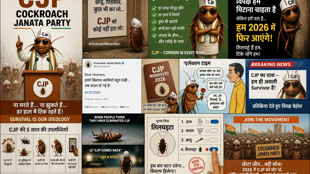 Cockroach Janta Party Memes: Best Viral Posts Explained (2026)