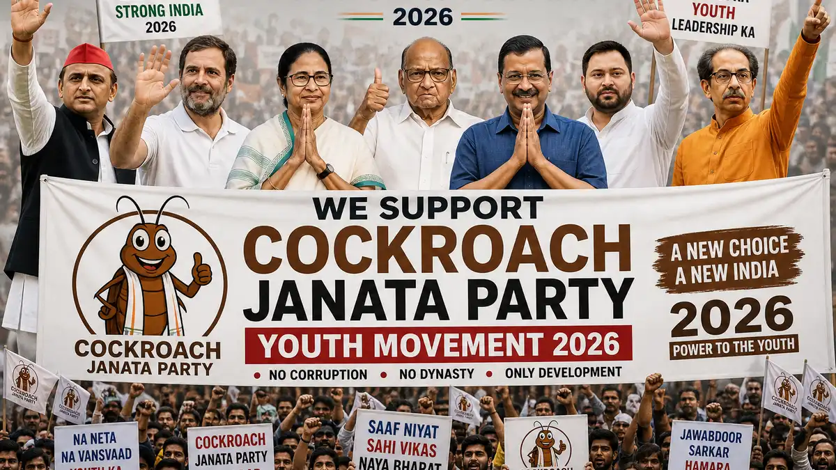 Cockroach Janta Party Opposition Support: Who Backed CJP (2026)