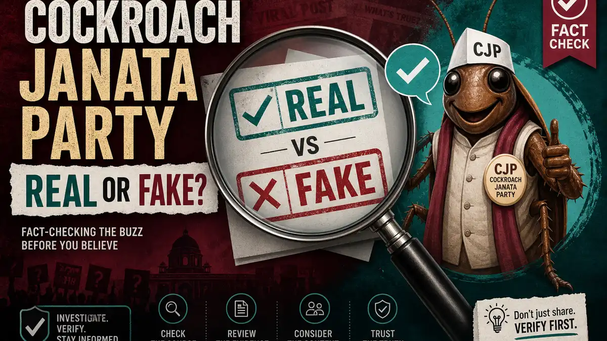 Cockroach Janta Party Real or Fake? Full Fact Check (2026)