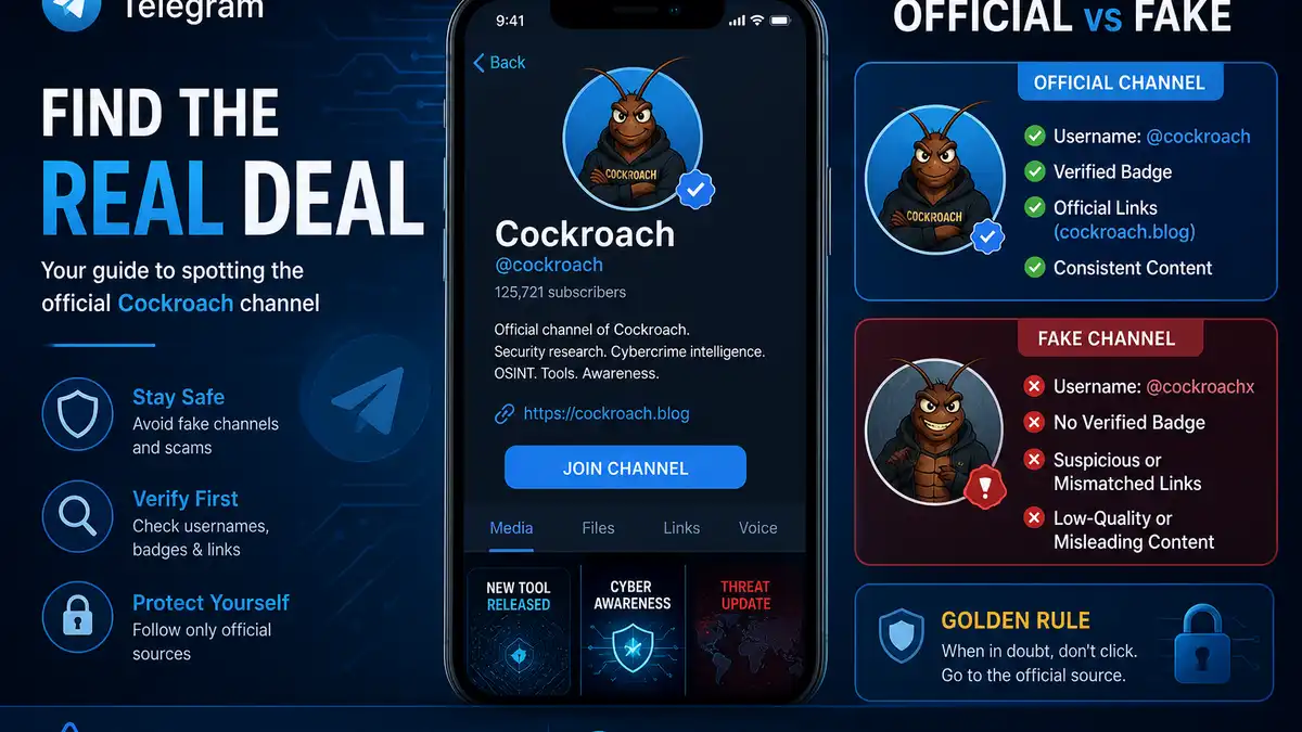 Cockroach Janta Party Telegram Channel: Official vs Fake (2026)