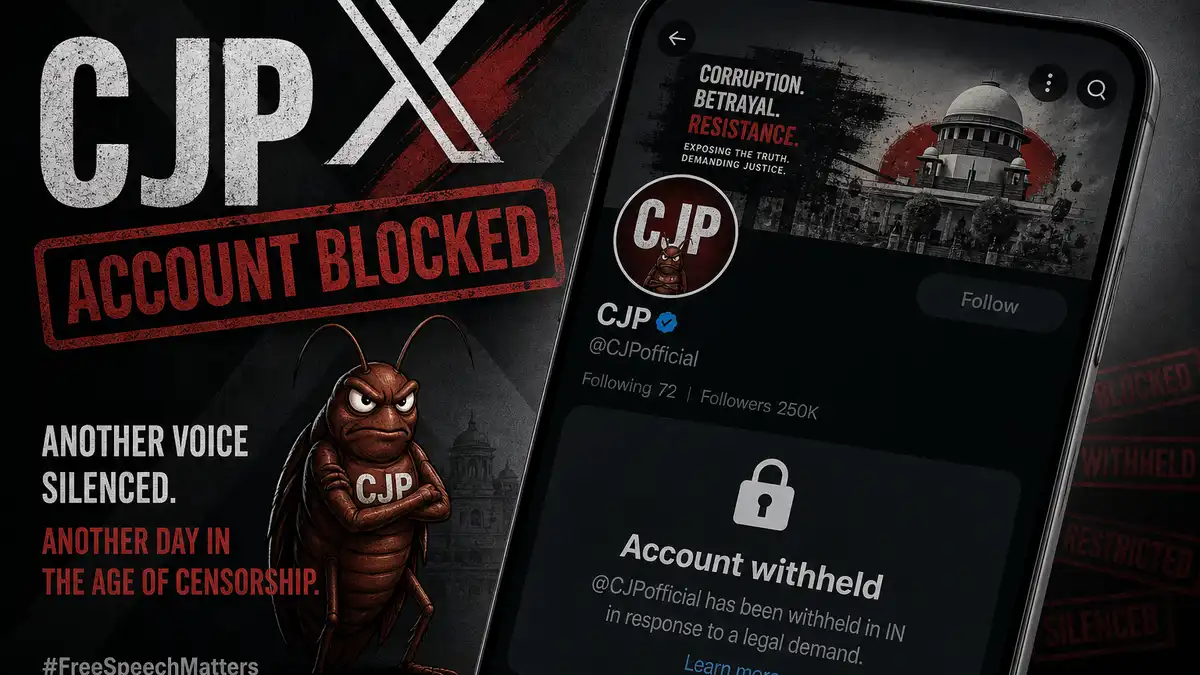 Cockroach Janta Party X Account Blocked: Section 69A Explained (2026)