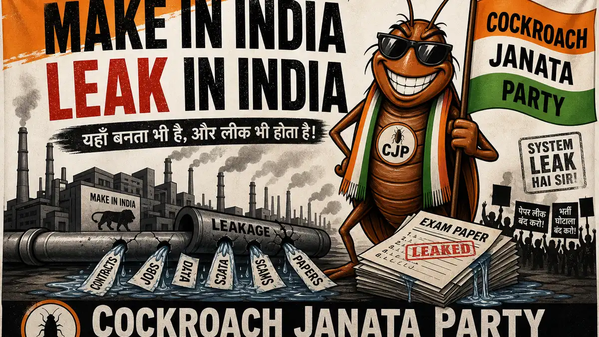 “Make in India, Leak in India”: CJP Protest Slogan Explained (2026)